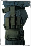 BLACKHAWK OMEGA ELITE TRIPLE PISTOL / DOUBLE CUFF POUCH