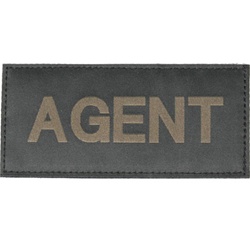 AGENT PATCH (OD GREEN ON BLACK)