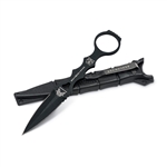 BENCHMADE MODEL 176BK SOCP DAGGER, BLACK SHEATH