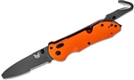 BENCHMADE MODEL 916SBK-ORG TRIAGE RESCUE KNIFE