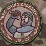 MSM PORK EATING CRUSADER PATCH, ARID