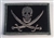 CALICO JACK (PIRATE) PATCH W/VELCRO, GREY ON BLACK