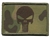 PUNISHER FLAG PATCH W/VELCRO, MULTICAM