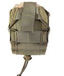 HSGI BELT MOUNTED HANDCUFF TACO, OD GREEN