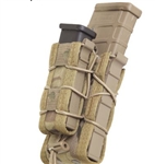 HSGI BELT MOUNTED DOUBLE DECKER TACO, MULTICAM