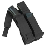 PROTECH DOUBLE MP5 / DOUBLE PISTOL MOLLE POUCH, BLACK