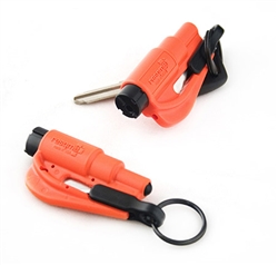 Resqme Window Breaker / Seat Belt Cutter, Orange