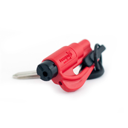 Resqme Window Breaker / Seat Belt Cutter, Red