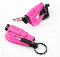 Resqme Window Breaker / Seat Belt Cutter, Pink