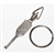 Flat Knurl Swivel Key, Nickel