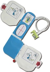 ZOLL AED Pads - ZOLL Adult CPR-D AED Electrode Pads.  8900-0800-01