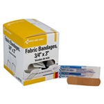 First Aid Supplies - Fabric Bandages bandaids for your first aid kit. Fabric bandages in bulk. 100 per box. H119 or H-119