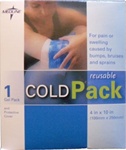 Reusable Cold Ice Pack - Reusable gel cold pack. A great ice pack for home or office. MED960