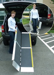 EZ-Access TRIFOLD Folding Wheelchair Ramp