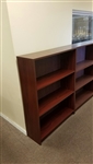 Mahogany Mica 36" Bookcase