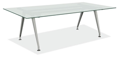 New Frosted Glass Conference Table