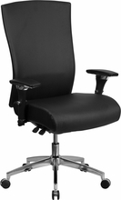 NEW Hercules High Back Executive Chair Black 300 lb. Capacity