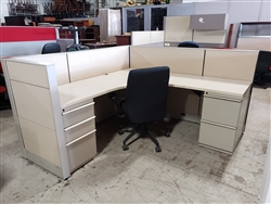 Knoll Dividend workstations 6' x 6'  42"h