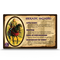 Defenders of the Realm: Errant Paladin Card