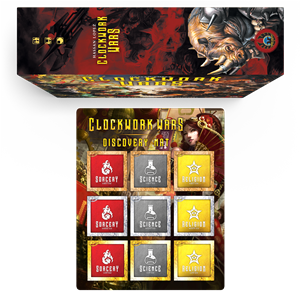 Clockwork Wars: Discovery Card Mat