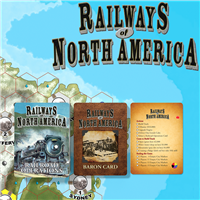 Railways Updated Map & Cards - North America