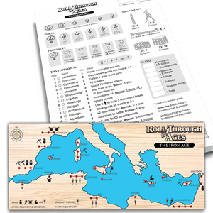 Roll through the Ages: The Iron Age - Mediterranean Expansion + Extra Score Pad