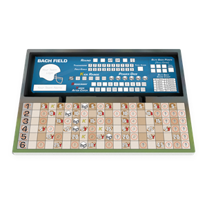 Football Highlights: The Dice Game Score Pad
