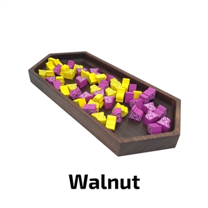 Deluxe Game Trays - Large Solo - Walnut
