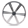 Billet Aluminum 12" Subwoofer Grill Wheel Style