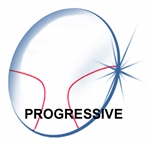 PROGRESSIVE GLASS / ANTI-REFELECTIVE & UV PROTECTION