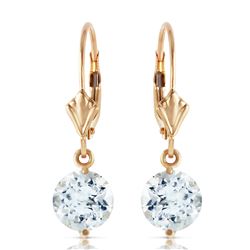 ALARRI 3.1 Carat 14K Solid Gold Prettygirl Aquamarine Earrings