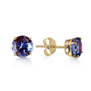 ALARRI 0.95 Carat 14K Solid Gold Joy In Your Eyes Tanzanite Earrings