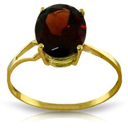 ALARRI 2.2 Carat 14K Solid Gold Reluctant Lover Garnet Ring