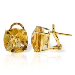 ALARRI 7.2 Carat 14K Solid Gold Provocative Citine Earrings