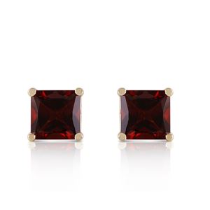 ALARRI 1.75 CTW 14K Solid Gold You Forgot, I Remembered Garnet Earrings