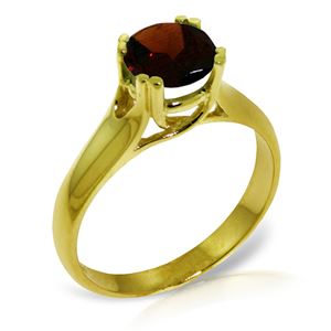 ALARRI 1.1 Carat 14K Solid Gold Grand Cadence Garnet Ring