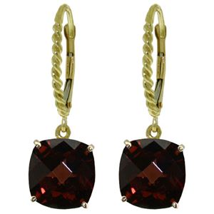 ALARRI 9 Carat 14K Solid Gold Dakota Garnet Earrings