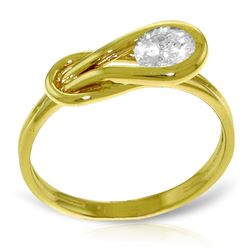 ALARRI 14K Solid Gold Ring 0.50 Carat Natural Diamond