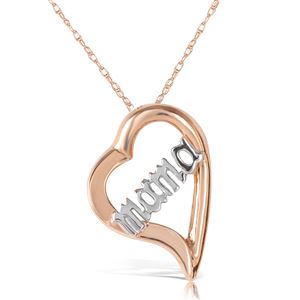 ALARRI 14K Solid Rose Gold Necklace