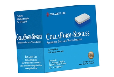 CollaForm Collagen Wound Dressing Singles