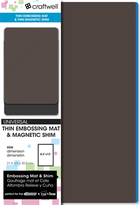 Thin Embossing Mat & Thin Magnetic Shim (set)
