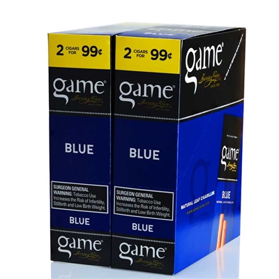 Game Blue Cigars $1.29