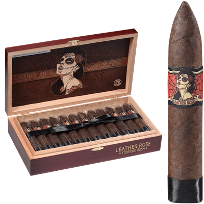 Deadwood Leather Rose Cigar Torpedo