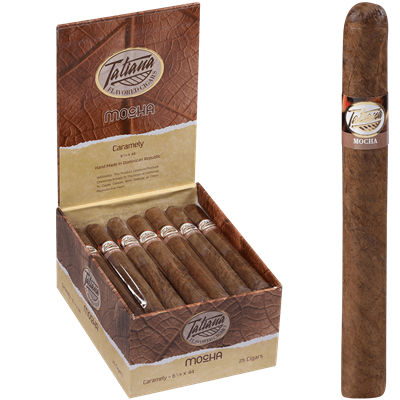 Tatiana Mocha Caramely cigars  ( Size 6" X Ring 43" )