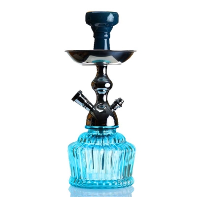 MYA QT Hookah Silver Cage