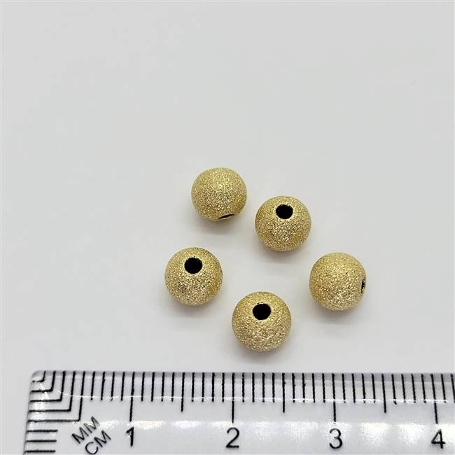 14k Gold Filled Bead - Stardust 6mm