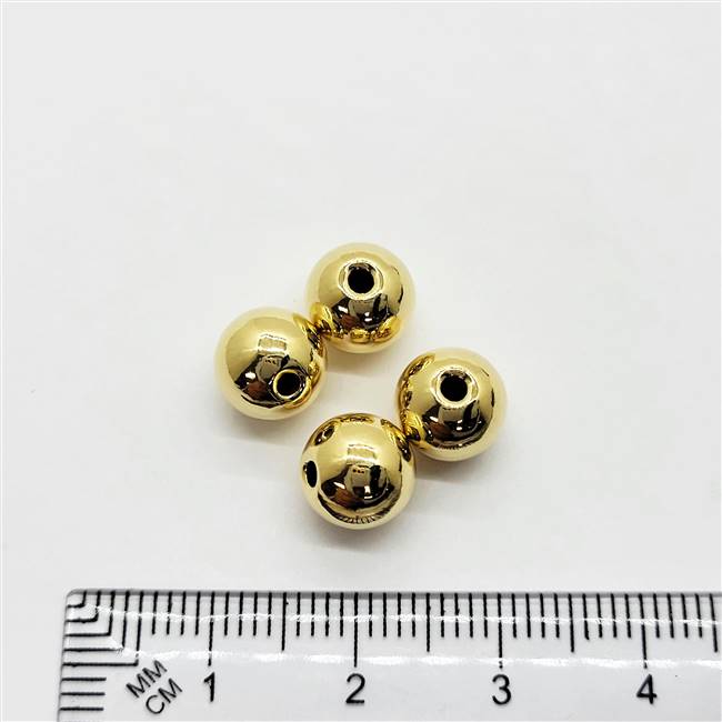 14k Gold Filled Bead - Round Seamless 8mm