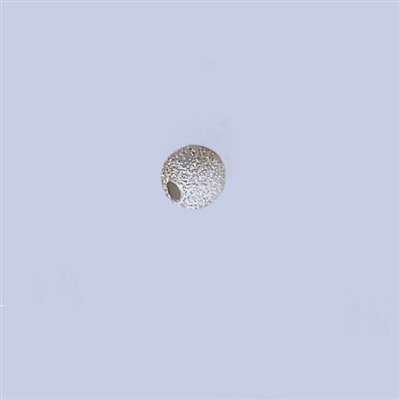 Sterling Silver Stardust Beads - 3mm