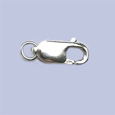 Sterling Silver Lobster - #3 12x4.5mm w/ring