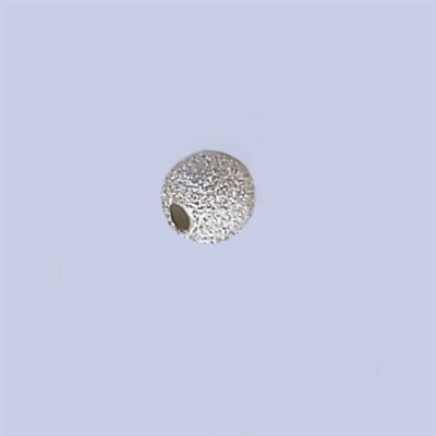 Sterling Silver Stardust Beads - 5mm